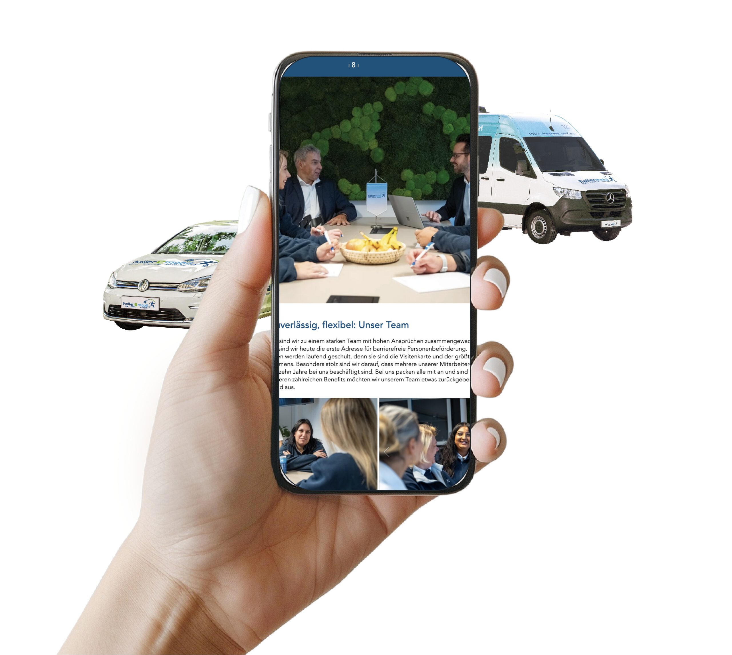 Digitale Broschüre - hallermobil