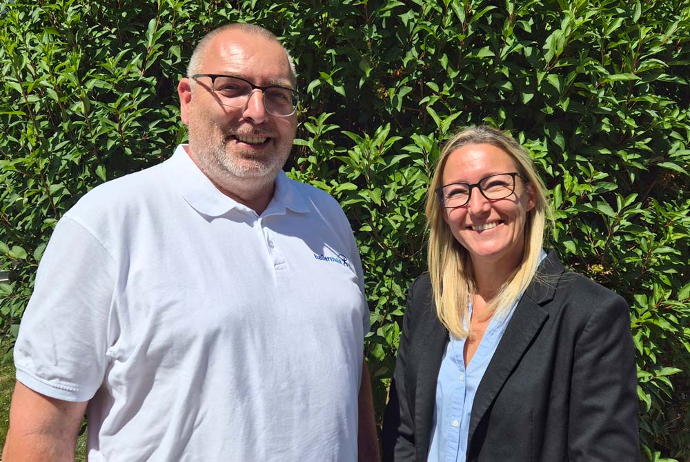 Mario Harich und Sonja Molzer, hallermobil Kinderschutzteam