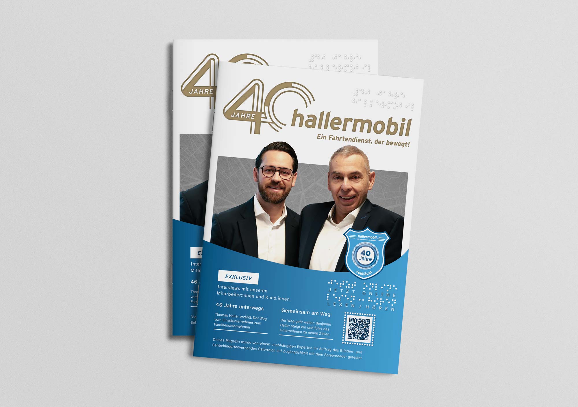 Magazin 40 Jahre hallermobil - jetzt lesen